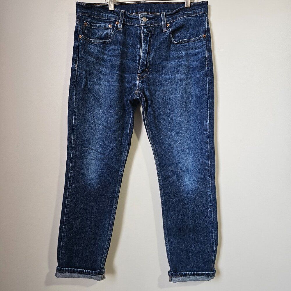 EUC LEVI'S STRAUSS WOMENS MID RISE BOYFRIEND JEANS SIZE W36 L 30